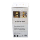 Candle Warmer Lamp - Crystal Glass & Wood Base - Gold